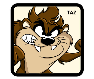 Taz le diable de tasmanie