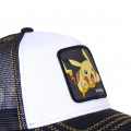 Trucker Cap Capslab Pokemon Pikachu White zoom on the patch
