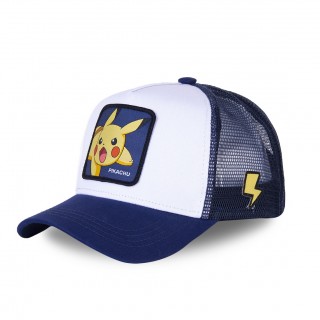 Trucker Cap Capslab Pokemon Pikachu Blue