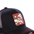 Trucker Cap Capslab Looney Tunes Coyote Black zoom on the patch
