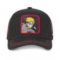 Capslab Naruto Black Cap front of the cap