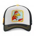 Capslab Looney Tunes Charlie White Cap front of the cap