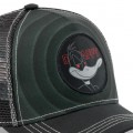 Capslab Looney Tunes Daffy Grey Cap zoom on the patch