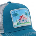 Capslab Dragon Ball Kame House Blue Cap zoom on the patch