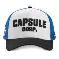 Capslab Dragon Ball Z 4 Capsule Corp White Cap front of the cap