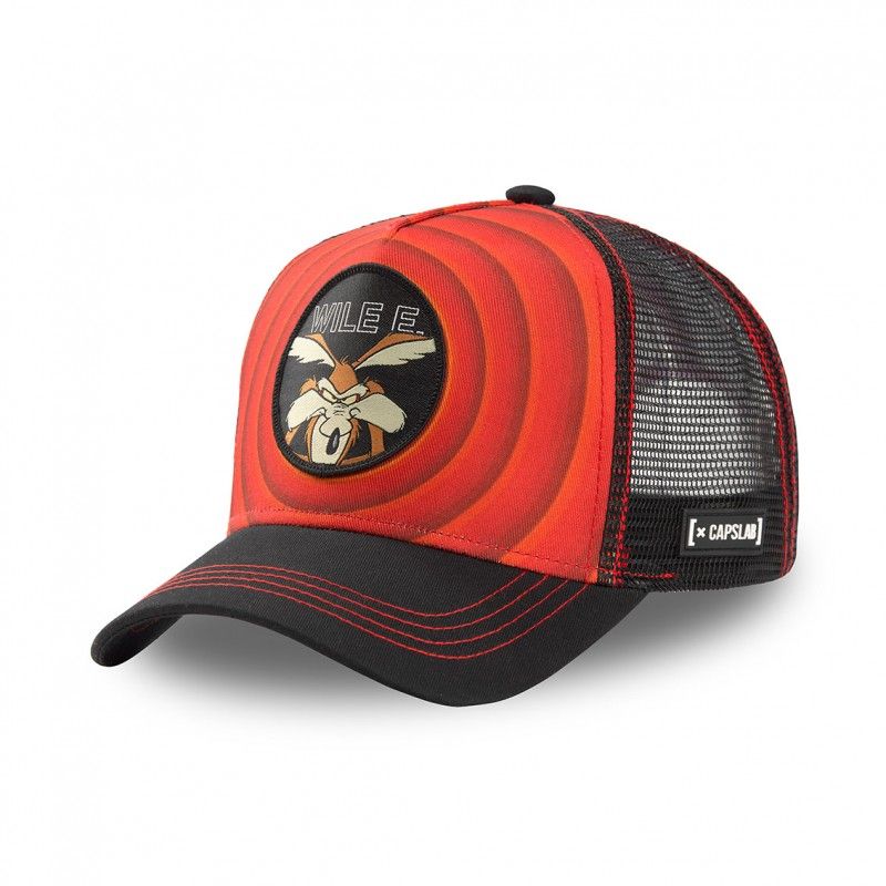 Men's Capslab Looney Tunes Coyote Red Cap Capslab
