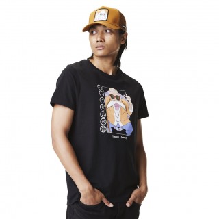 T-Shirt Capslab homme col rond Dragon Ball Z Kame Sen-nin