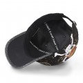 Tag trucker cap with mesh One Piece Big Skull