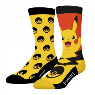 Paire de chaussettes Capslab de ville Pokémon Pikachu